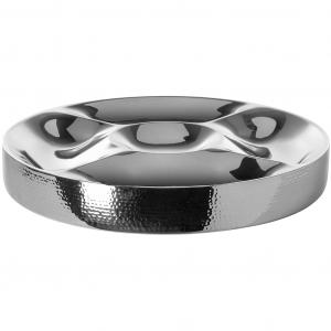 Блюдо для подачи VOLCAN, чаша, тарелка, с разделением на 5 частей, из нержавеющей стали, Ø примерно 36,5 см Fink, серебристый