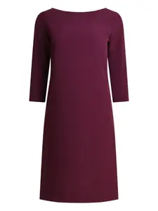 Платье миди с рукавами три четверти Semper, красный