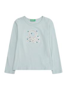 Рубашка UNITED COLORS OF BENETTON, Petrol/Pastel Green