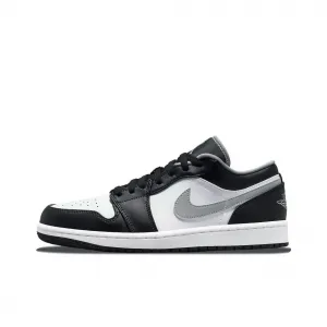 Jordan Air 1 Starry Black Butterfly Abrasion Resistant Low top Vintage Кроссовки для баскетбола Unisex Gray White
