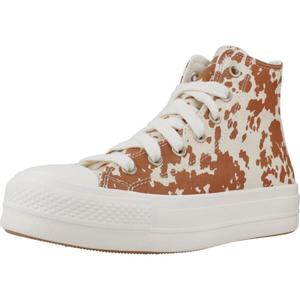 Кеды Converse модели Chuck Taylor All Star Lift Platform с анималистичным принтом.