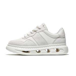 MOERBAI Износостойкие дышащие низкие повседневные кроссовки Spacewalk Series, увеличивающие рост, мужские, белые, серые