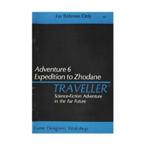 Модуль Adventure #6 - Expedition to Zhodane, Traveller - Adventures & Double Adventures