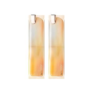 Joocyee Набор помад JIAOSE Crystal Pink Mist, велюровый глянцевый блеск для губ, стойкий, увлажняющий, с эффектом росы, 2 шт