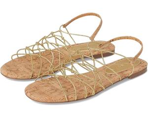 Женские золотистые босоножки Steve Madden Libra LIBR02S1 на плоской подошве с ремешками ZAP585 Steve Madden, золотой