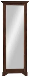 Зеркало для домашнего использования "Рустик", в раме из массива сосны, сертифицировано FSC Home affaire 64х190х7 см, темно-коричневый