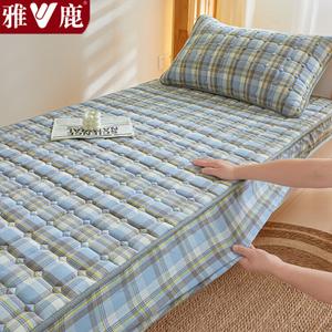 Yalu Комплект постельного белья из 3 предметов (простыня на резинке 180х200 см, 2 наволочки), цвет Jiange-Jianxi Lan, наполнитель из соевого волокна