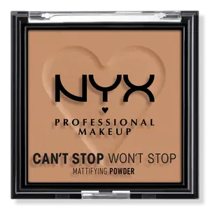 Матирующая пудра Can't Stop Won't Stop All Day NYX Professional Makeup, Caramel