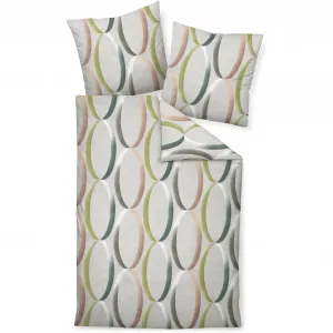 Постельное белье Janine «DAVOS65156 08», на молнии, цвет platin