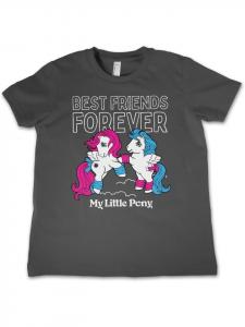 Футболка My Little Pony Best Friends Forever Kids Tee серого цвета My Little Pony