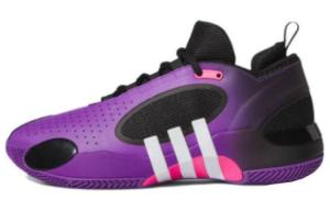 Adidas D.O.N. Issue #5 Purple Bloom, фиолетово-черный