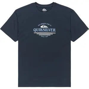 Футболка с коротким рукавом Quiksilver Type Line, синий