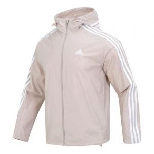 Куртка adidas Essentials 3-Stripes Woven Windbreaker IB0383, хаки