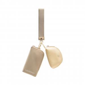 Lululemon Нейлоновый кошелёк мужской жёлтый, Yellow