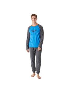 Пижама J and J Brothers, серый