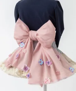 Декоративный сад из лент/цветов