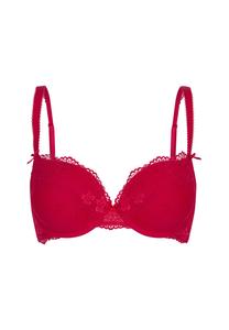 Бюстгальтер пуш-ап ЕЖЕДНЕВНО LINGADORE, красный