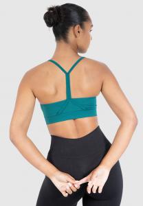 Легкая поддержка спортивного бюстгальтера Smilodox, темно-зеленый