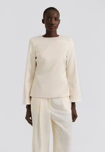 Блуза Malina ELNA BOW, Vanilla/Off-White