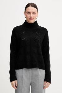 Свитер из смесовой шерсти United Colors Of Benetton, черный