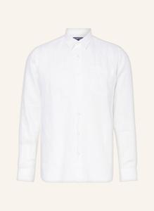 Льняная рубашка Caroubis стандартного кроя Vilebrequin, белый