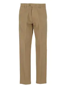 Брюки прямого кроя на пуговицах Re-Hash, бежевый