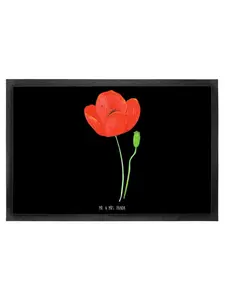 Коврик для ног Mr. & Mrs. Panda, черный