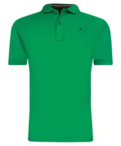 Футболка поло Regular fit Tommy Hilfiger, зеленый