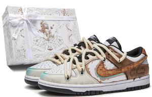 Детские скейтерские кроссовки Dunk Grade School Nike, желтый