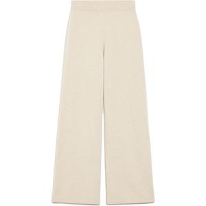 Уикенд Макс Мара брюки прямого кроя Tennis WEEKEND MaxMara, бежевый