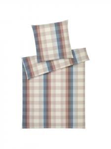 Постельное белье Glasgow цвета терра-блю Elegante, 155 x 220 + 80 x 80 см