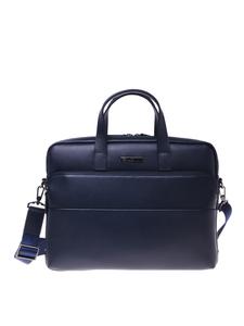 BALDININI Документная сумка в темно-синем цвете