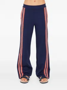 Широкие брюки Ananda в полоску The Upside, синий