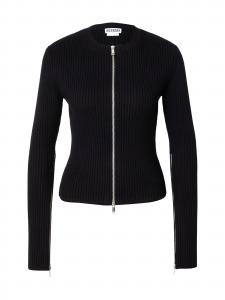 WEEKDAY Кардиган 'Genie' вязаный, черный