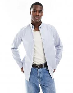 Рубашка оксфорд светло-голубого цвета Calvin Klein