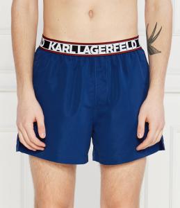 Шорты для плавания Karl Lagerfeld Regular Fit, синий