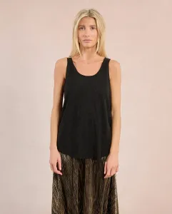 Женский топ без рукавов, воздушный Molly Bracken, черный