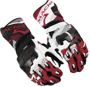 Мотоциклетные перчатки Macna powertrack 2.0, Black/White/Red