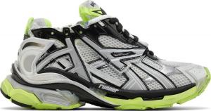 Кроссовки Balenciaga Runner Sneaker 'White Fluo Yellow', белый