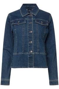 Толстовка LAURASØN Jacke, цвет blue denim