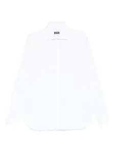 Рубашка с длинным рукавом Zegna, белый