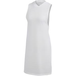 X Fiorucci Белое платье без рукавов для женщин Adidas
