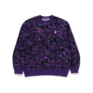 Футболка Bape Neon Camo Crewneck A BATHING APE, черная BKX