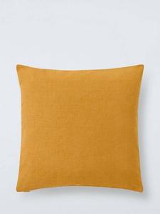Подушка John Lewis Cotton Plain для дома и улицы John Lewis ANYDAY, Mustard