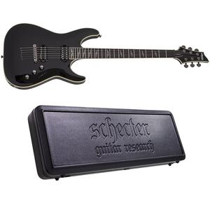 Электрогитара Schecter C-1 Blackjack Gloss Black Electric Guitar + Hard Case C1
