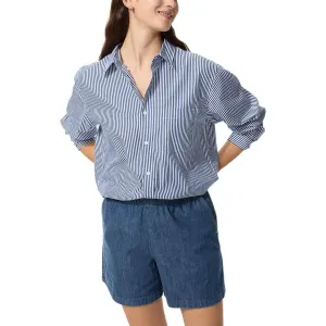 SS26 Джинсовые шорты Women's UNIQLO, sea синий