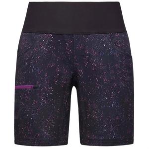 Женские шорты Limitless с высокой посадкой и эластичным поясом, 7 дюймов Shredly, Galaxy Splatter