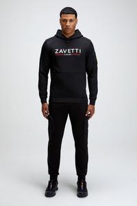 Толстовка Daletto 2 0 с капюшоном через голову Zavetti Canada, черный