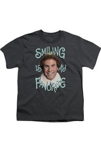 Футболка Elf с улыбкой детская короткий рукав Gildan, Charcoal