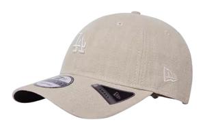 New Era Льняная бейсболка унисекс бежевая, Beige